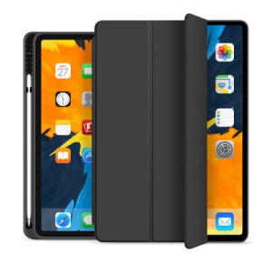 Чехол для планшета BeCover Tri Fold Soft TPU mount Apple Pencil Apple iPad 10.9" 2022/24/11" 2025 Black (708459)