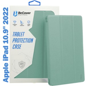 Чехол для планшета BeCover Tri Fold Soft TPU mount Apple Pencil Apple iPad 10.9" 2022/24/11" 2025 Dark Green (708460)