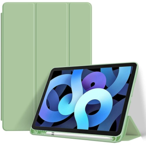 Чехол для планшета BeCover Tri Fold Soft TPU mount Apple Pencil Apple iPad 10.9" 2022/24/11" 2025 Light Green (708465)