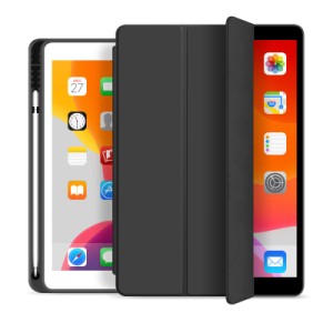 Чехол для планшета BeCover Tri Fold Soft TPU mount Apple Pencil Apple iPad 9.7 2017/2018 A1822/A1823/A1893/A1954 Black (708453)