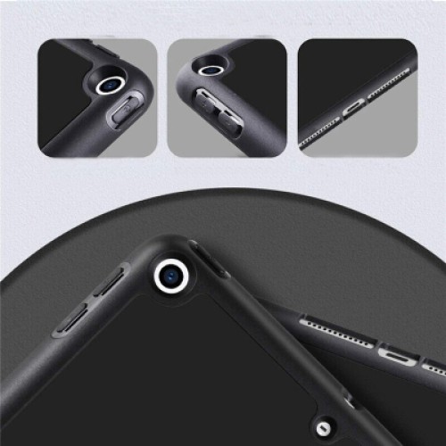 Чехол для планшета BeCover Tri Fold Soft TPU mount Apple Pencil Apple iPad 9.7 2017/2018 A1822/A1823/A1893/A1954 Black (708453)