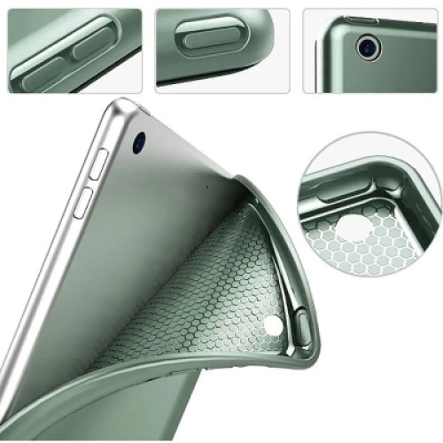 Чехол для планшета BeCover Tri Fold Soft TPU Silicone Apple iPad 10.2 2019/2020/2021 Dark Green (708514)