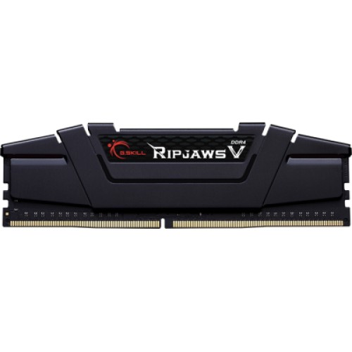 Модуль памяти для компьютера DDR4 64GB (2x32GB) 4400 MHz RipjawsV Black G.Skill (F4-4400C19D-64GVK)
