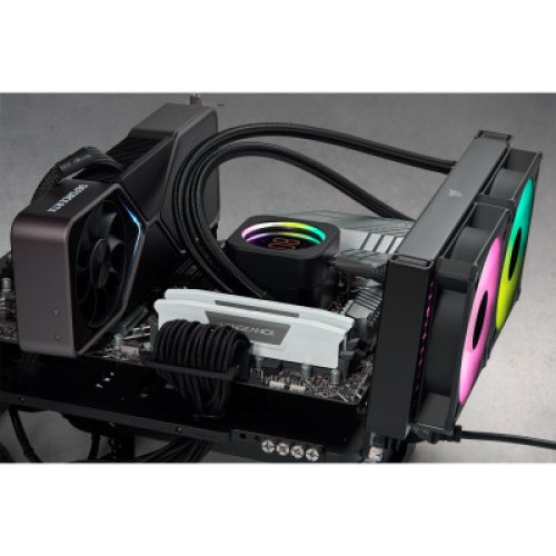 Модуль памяти для компьютера DDR5 32GB (2x16GB) 5600 MHz Vengeance White Corsair (CMK32GX5M2B5600C36W)
