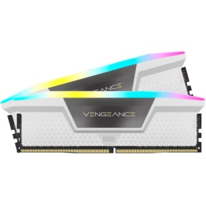 Модуль памяти для компьютера DDR5 32GB (2x16GB) 5600 MHz Vengeance RGB Corsair (CMH32GX5M2B5600C36WK)