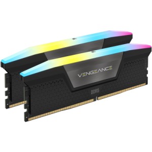 Модуль памяти для компьютера DDR5 32GB (2x16GB) 6000 MHz Vengeance RGB Corsair (CMH32GX5M2D6000Z36K)