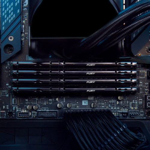 Модуль памяти для компьютера DDR5 16GB (2x8GB) 6000 MHz Beast Kingston Fury (ex.HyperX) (KF560C36BBEK2-16)