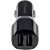 Зарядное устройство Grand-X 3,4A 12-24V Black 2USB 5V/3 (CH-28)