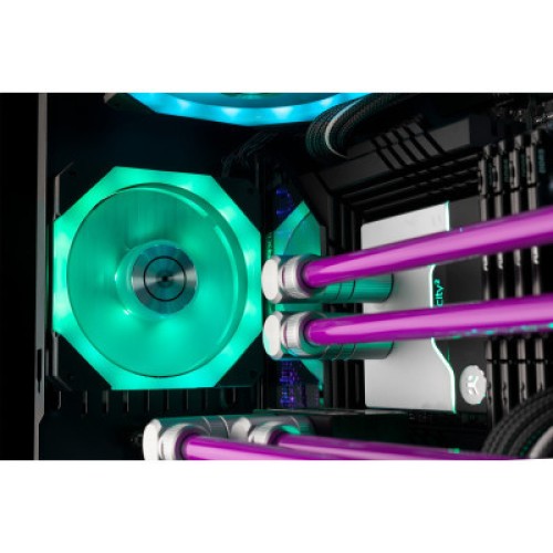 Кулер для корпуса Ekwb Вентилятор EKWB EK-Quantum Impulse 120 D-RGB - Black (400-1800 rpm) (3831109854198)