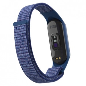 Ремешок для фитнес браслета Armorstandart нейлоновый для Xiaomi Mi Band 7/6/5/4 Blue (ARM67841)