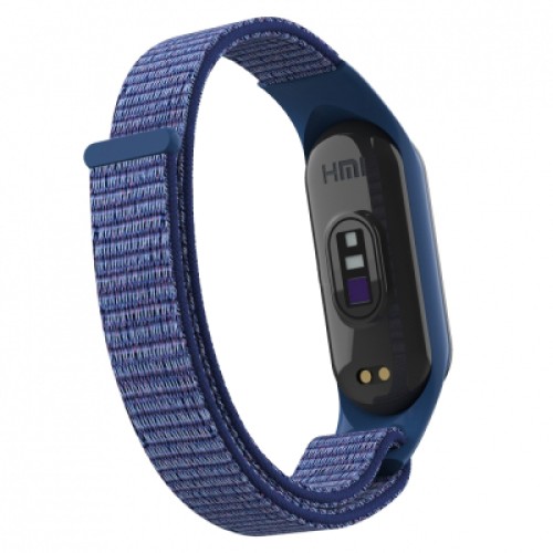 Ремешок для фитнес браслета Armorstandart нейлоновый для Xiaomi Mi Band 7/6/5/4 Blue (ARM67841)