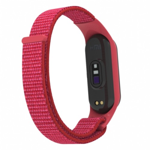 Ремешок для фитнес браслета Armorstandart нейлоновый для Xiaomi Mi Band 7/6/5/4 Red (ARM67842)