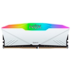 Модуль памяти для компьютера DDR4 16GB (2x8GB) 3200 MHz NOX RGB White Apacer (AH4U16G32C28YNWAA-2)