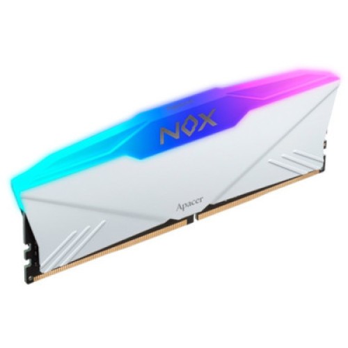 Модуль памяти для компьютера DDR4 16GB (2x8GB) 3200 MHz NOX RGB White Apacer (AH4U16G32C28YNWAA-2)