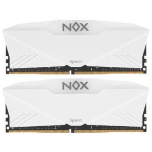 Модуль памяти для компьютера DDR4 16GB (2x8GB) 3200 MHz NOX RGB White Apacer (AH4U16G32C28YNWAA-2)