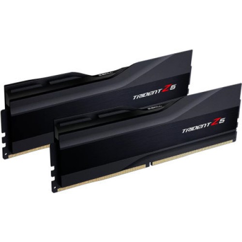 Модуль памяти для компьютера DDR5 32GB (2x16GB) 5600 MHz Trident Z5 Silver G.Skill (F5-5600J4040C16GX2-TZ5S)