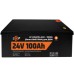 Батарея LiFePo4 LogicPower LiFePO4 25,6V - 100 Ah, LCD (20200)