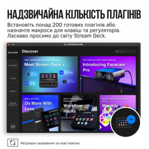 Набор блогера ELGATO Corsair Stream Deck + (10GBD9901)