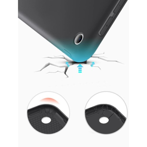 Чехол для планшета BeCover Tri Fold Soft TPU Silicone Apple iPad Air 4 10.9 2020/2021 Black (706869)