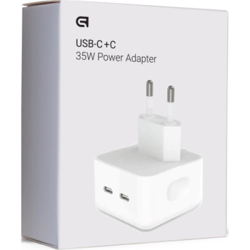 Зарядное устройство Armorstandart AMNWM3A 35W Dual USB-C Port Compact Power Adapter (ARM62264) Зарядное устройство Armorstandart AMNWM3A 35W Dual USB-C Port Compact Power Adapter (ARM62264)