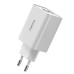 Зарядное устройство Proda PD-A28i 2хUSB 2.4A + USB Ligthtning 1.0m (PD-A28i-WH)