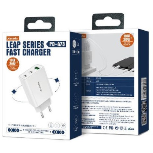 Зарядное устройство Proda PD-A73 3 in 1 20W (PD-A73-WH)