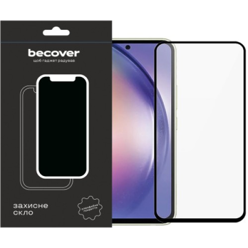 Стекло защитное BeCover Samsung Galaxy M54 5G SM-M546 Black (709273)