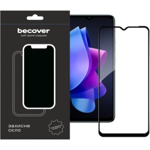 Стекло защитное BeCover Tecno Spark Go 2023 (BF7) Black (709262)