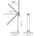 Настольная лампа Videx LED з акумулятором 5W 1800-5000K (VL-TF16W)