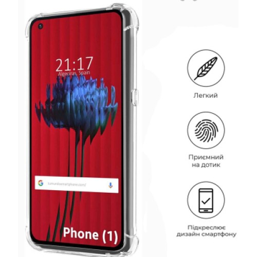 Чехол для мобильного телефона BeCover Anti-Shock Nothing Phone (1) Clear (709349)
