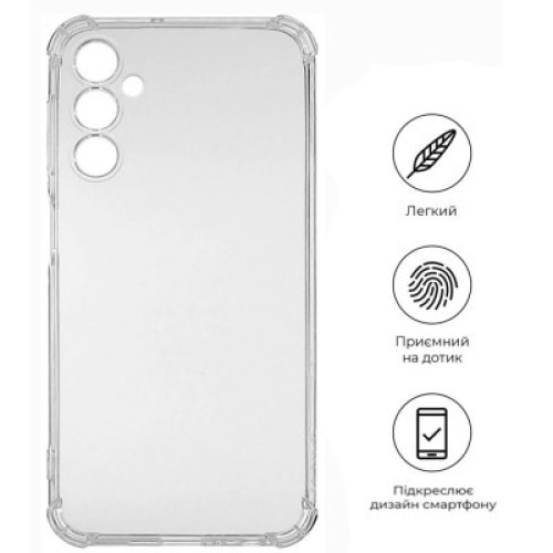 Чехол для мобильного телефона BeCover Anti-Shock Samsung Galaxy A24 4G SM-A245 Clear (709328)