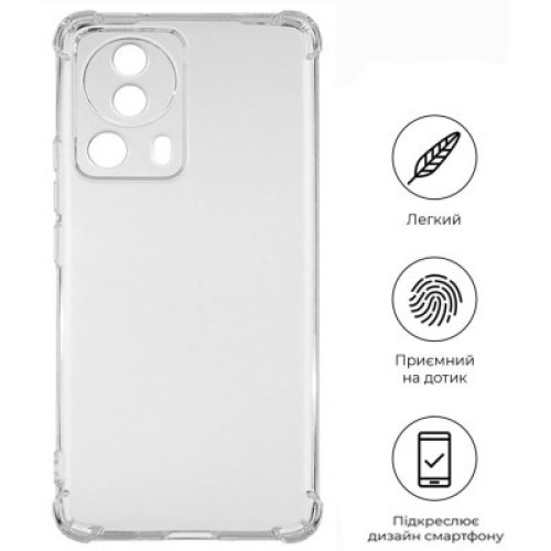 Чехол для мобильного телефона BeCover Anti-Shock Xiaomi 13 Lite Clear (709327)