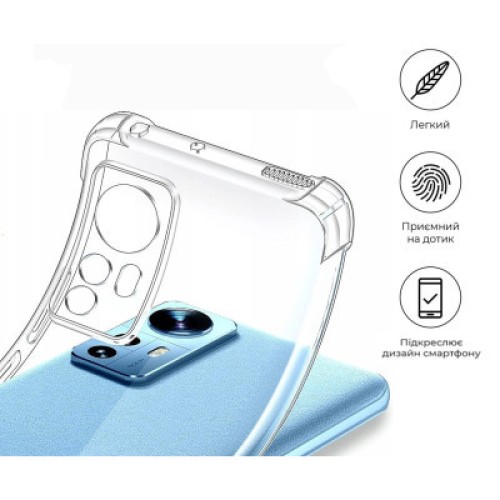Чехол для мобильного телефона BeCover Anti-Shock Xiaomi Redmi Note 12S Clear (709326)