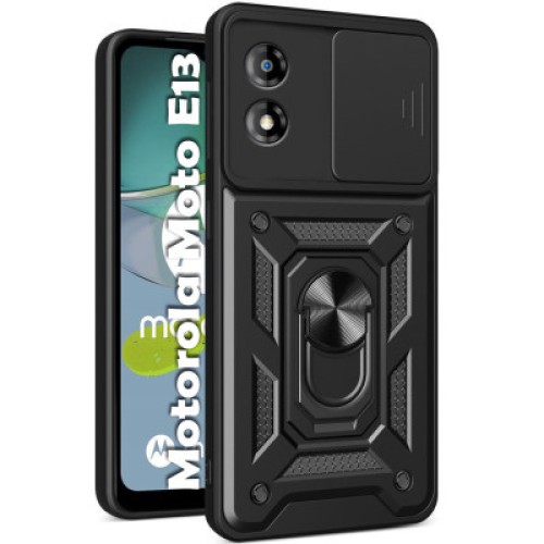 Чехол для мобильного телефона BeCover Military Motorola Moto E13 Black (709101)
