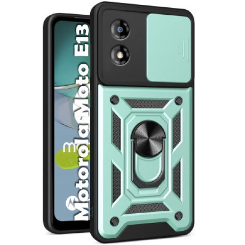 Чехол для мобильного телефона BeCover Military Motorola Moto E13 Dark Green (709103)