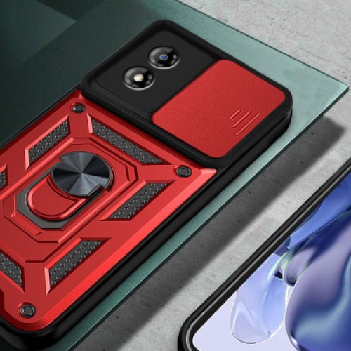 Чехол для мобильного телефона BeCover Military Motorola Moto E13 Red (709104)