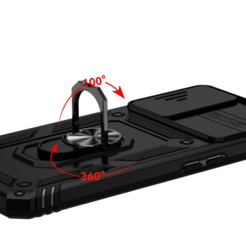 Чехол для мобильного телефона BeCover Military Motorola Moto G72 Black (709095)