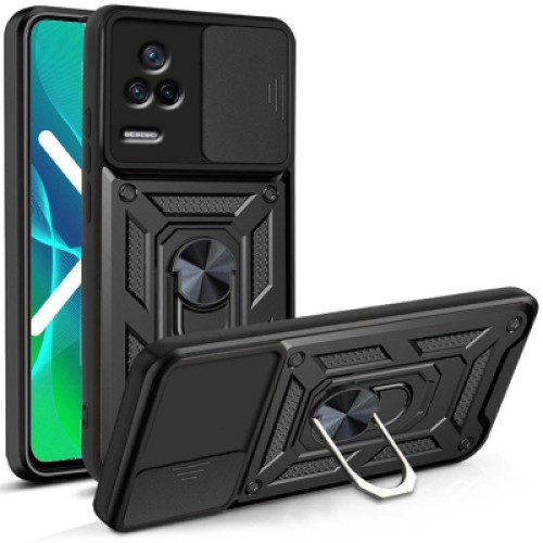 Чехол для мобильного телефона BeCover Military Poco F4 Black (709128)