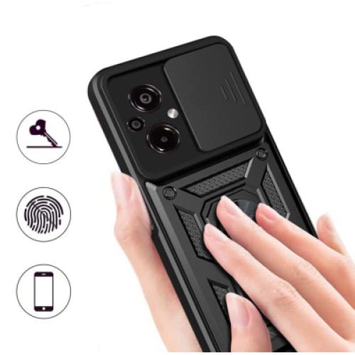Чехол для мобильного телефона BeCover Military Poco M5 4G Black (709121)