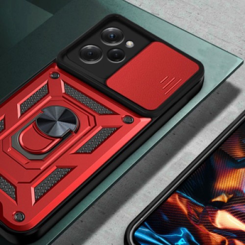 Чехол для мобильного телефона BeCover Military Poco X5 Pro 5G Red (709117)