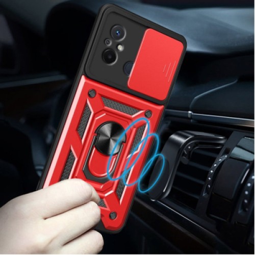 Чехол для мобильного телефона BeCover Military Xiaomi Redmi 12C Red (709168)
