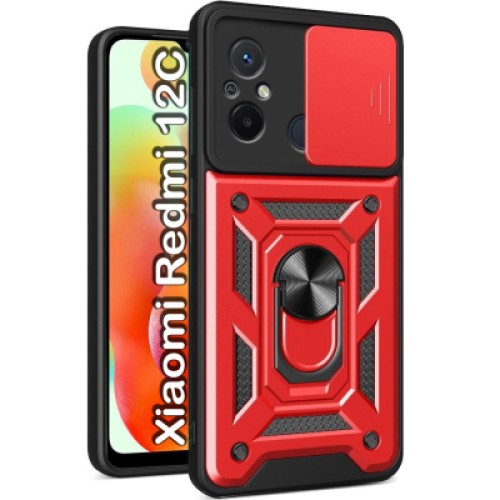 Чехол для мобильного телефона BeCover Military Xiaomi Redmi 12C Red (709168)
