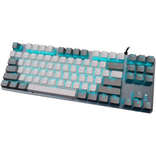 Клавиатура Aula F3287 Keycap KRGD Blue USB UA Grey/White (6948391240954)
