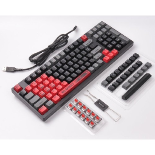 Клавиатура A4Tech Bloody S98 RGB BLMS Red Switch USB Sports Red (Bloody S98 Sports Red)