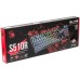 Клавиатура A4Tech Bloody S510R RGB BLMS Switch Red USB Pudding Black (Bloody S510R Pudding Black)