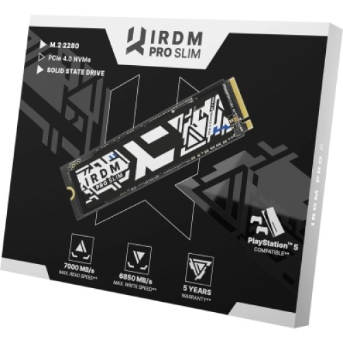 Накопитель SSD M.2 2280 2TB IRDM PRO SLIM Goodram (IRP-SSDPR-P44S-2K0-80)