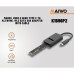 Карман внешний Maiwo M.2 NVMe/SATA SSD combo USB3.2 Gen2 Type-C (K1696P2)