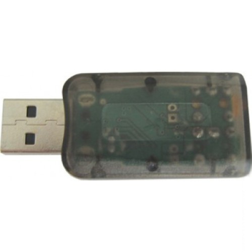 Звуковая плата Dynamode USB 6(5.1) 3D RTL dark gray (USB-SOUNDCARD2.0 black)