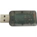 Звуковая плата Dynamode USB 6(5.1) 3D RTL dark gray (USB-SOUNDCARD2.0 black)