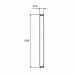 Лампочка Eurolamp T8 скло 18W 6500K 140lm/W (LED-T8-18W/6500(140lm/W))